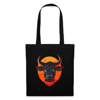 Bull Bull Buffalo - Tote Bag - black - Front