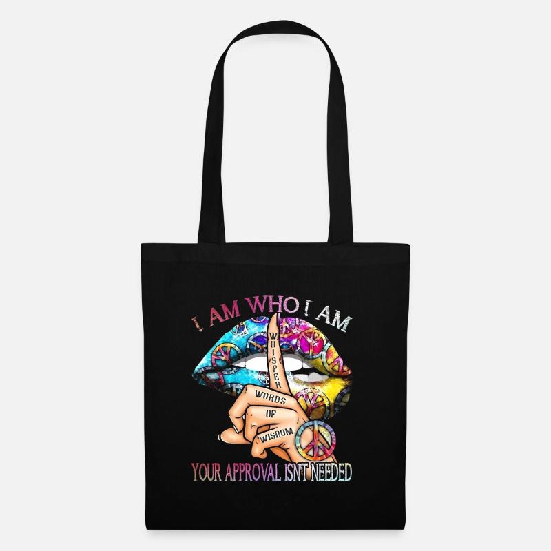23F 0143 bk - Stoffbeutel - Schwarz