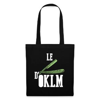 Le Rasoir d'OKLM B - Sac en tissu - noir - Devant