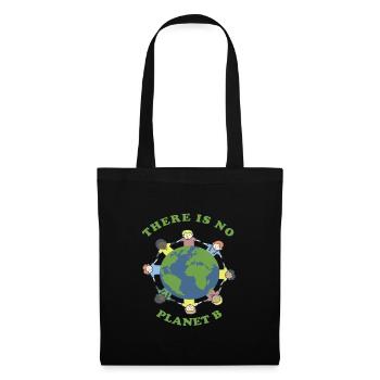 There is no planet B saves Earth Day Gift - Tote Bag - black - Front