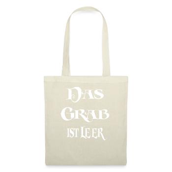 Das Grab ist leer - Stoffbeutel - Natur - Vorne