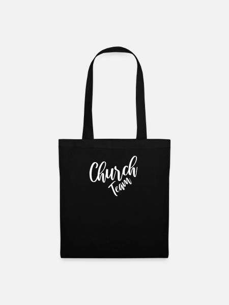 Church Team Churches - Tote Bag - black