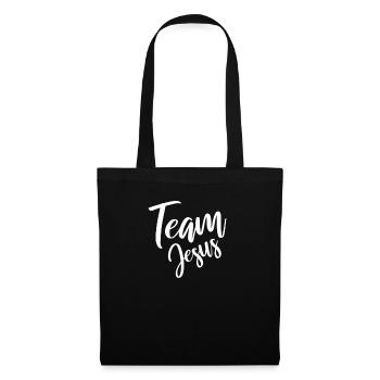 Team Jesus - Tote Bag - black - Front