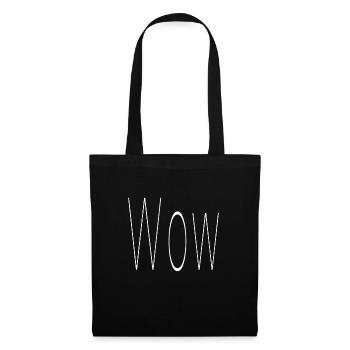 Wow Awesome - Tote Bag - black - Front