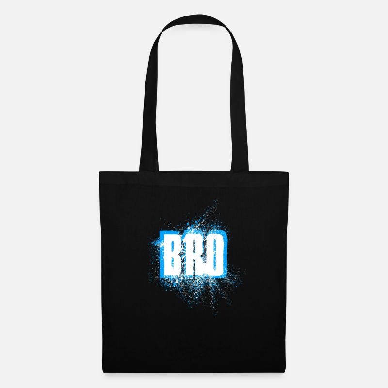 Bro - Sac en tissu - noir