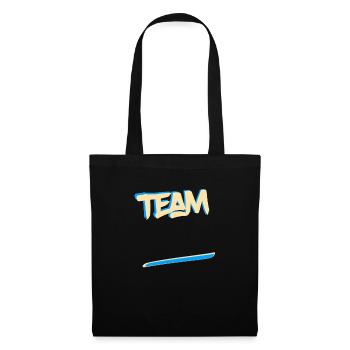 Équipe mariée sport mariage couple couple marié - Sac en tissu - noir - Devant
