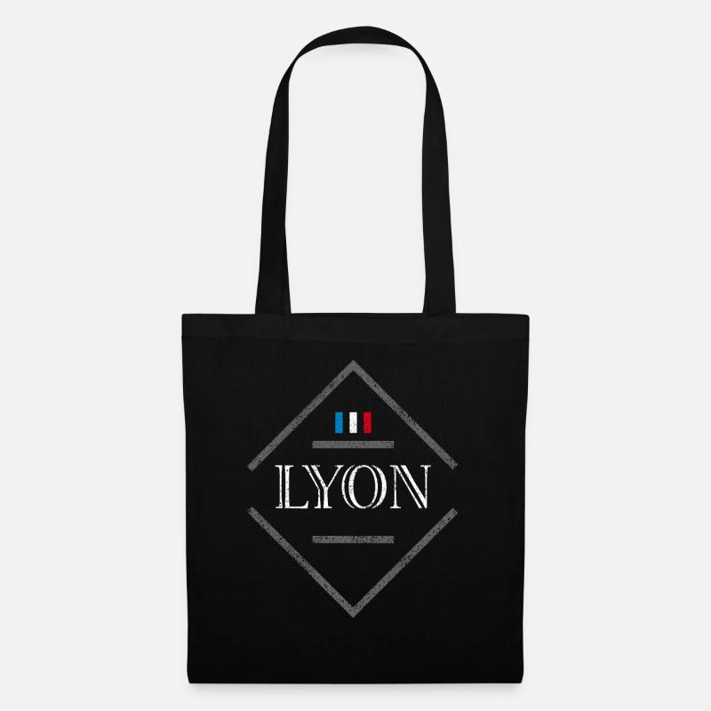Lyon - Sac en tissu - noir