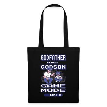 Gentlemen Godfather Godfather Sponsorship Uncle Godchild - Tote Bag - black - Front