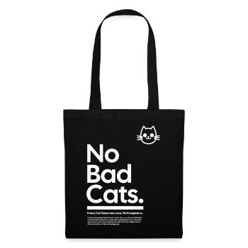 No Bad Cats - Tote Bag - black - Front