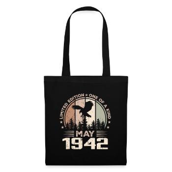 Incomparable since May 1942, 82nd Anniversary - Tote Bag - black - Front
