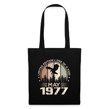 Incomparable since May 1977, 47th Anniversary - Tote Bag - black - Front