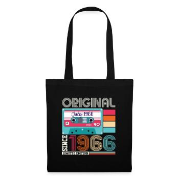 Original Juillet 1966 56ème Anniversaire Cadeau Hommes - Sac en tissu - noir - Devant