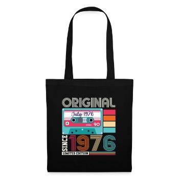 Original July 1976 46th Birthday Gift Men - Tote Bag - black - Front