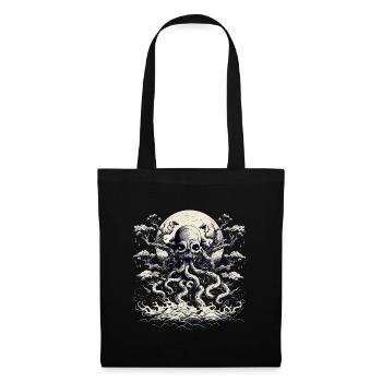 Octopus Tree 2 - Sac en tissu - noir - Devant