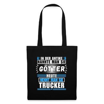 Gods in Antiquity. Today Trucker - Tote Bag - black - Front