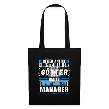 Les dieux dans l’Antiquité. Le manager d’aujourd’hui - Sac en tissu - noir - Devant