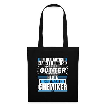 Les dieux dans l’Antiquité. Aujourd’hui chimiste - Sac en tissu - noir - Devant