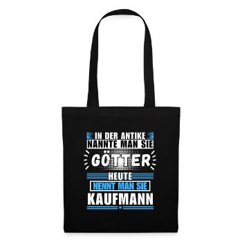 Les dieux dans l’Antiquité. Aujourd’hui homme d’affaires - Sac en tissu - noir - Devant