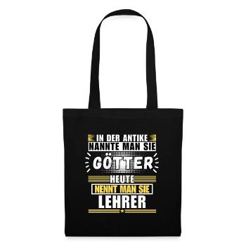 Gods in Antiquity. Today Teacher - Tote Bag - black - Front