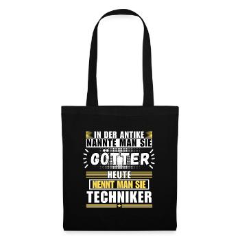 Gods in Antiquity. Today Technician - Tote Bag - black - Front