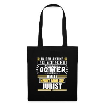 Dieux dans l'Antiquité. Aujourd'hui avocat - Sac en tissu - noir - Devant