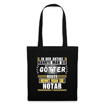 Gods in antiquity. Notary today - Tote Bag - black - Front