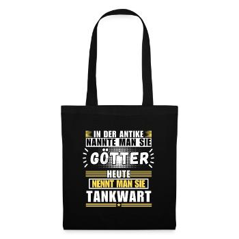 Dieux dans l'Antiquité. Aujourd'hui pompiste - Sac en tissu - noir - Devant