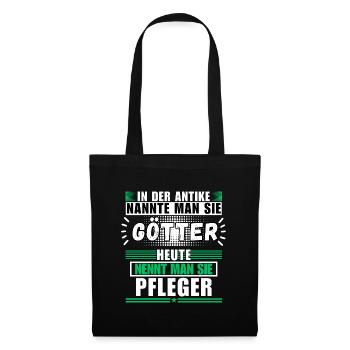 Dieux dans l'Antiquité. Aujourd'hui une infirmière - Sac en tissu - noir - Devant