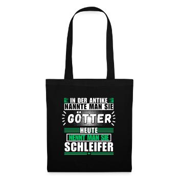 Men become grinders - Tote Bag - black - Front