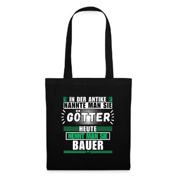 Les dieux dans l’Antiquité. Aujourd’hui agriculteur - Sac en tissu - noir - Devant