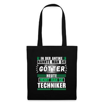 Gods in Antiquity. Today Technician - Tote Bag - black - Front
