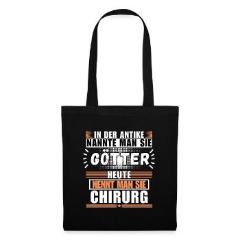 Gods in Antiquity. Now a surgeon - Tote Bag - black - Front