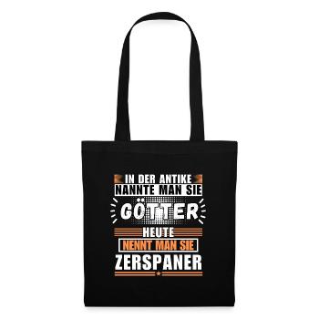 Les dieux dans l’Antiquité. Le machiniste d’aujourd’hui - Sac en tissu - noir - Devant