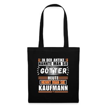 Les dieux dans l’Antiquité. Aujourd’hui homme d’affaires - Sac en tissu - noir - Devant