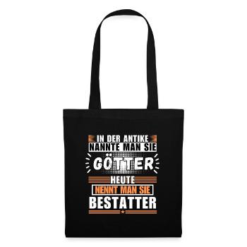 Les dieux dans l’Antiquité. Aujourd’hui Undertaker - Sac en tissu - noir - Devant