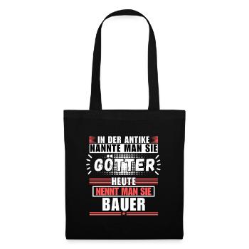 Les dieux dans l’Antiquité. Aujourd’hui agriculteur - Sac en tissu - noir - Devant