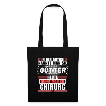 Gods in Antiquity. Now a surgeon - Tote Bag - black - Front