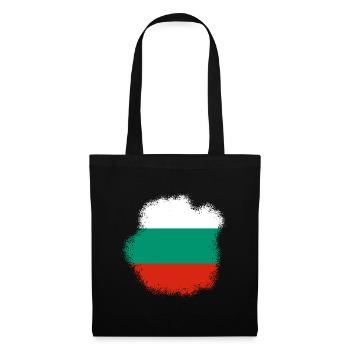 Drapeau bulgare Drapeau bulgare Sables d’or - Sac en tissu - noir - Devant