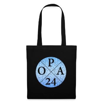 OPA24 Opa 2024 - Stoffbeutel - Schwarz - Vorne