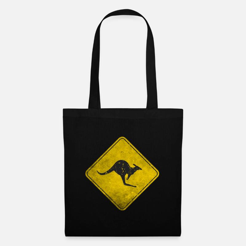 kangaroo - Sac en tissu - noir