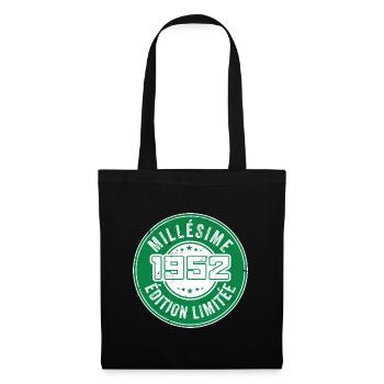 Millésime 1952 | édition limitée - Sac en tissu - noir - Devant