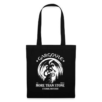 Gargoyle Design – More than Stone: Eternal Watcher - Stoffbeutel - Schwarz - Vorne