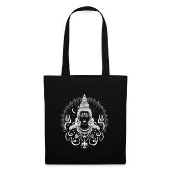 Shiva Design – Pouvoir spirituel - Sac en tissu - noir - Devant