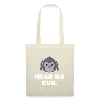 Hear no evil triplets partner look gift - Tote Bag - nature - Front