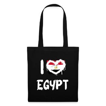I love Egypt / I love Egypt Country Countries - Tote Bag - black - Front