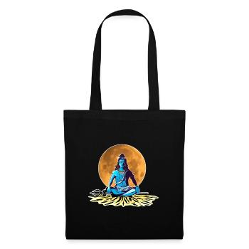 Lord Shiva Adiyogi - Tote Bag - black - Front