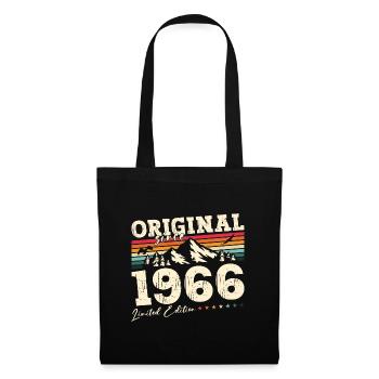 59e anniversaire Légendaire Juin 1966 Né en 1966 - Sac en tissu - noir - Devant
