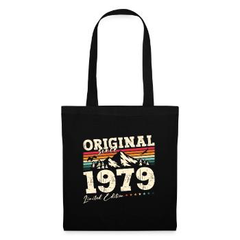 45ème Anniversaire Original 1979 Millésime 1979 - Sac en tissu - noir - Devant