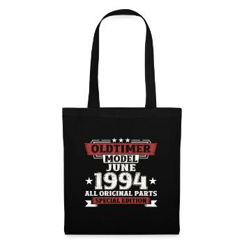 Millésime Juin 1994 Millésime 1994 30ème Anniversaire 94 - Sac en tissu - noir - Devant