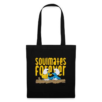 Les Schtroumpfs La Schtroumpfette Soulmates - Sac en tissu - noir - Devant